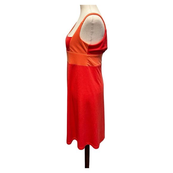 Kuhl Aerosoft Prima Tank Dress Coral/Orange Size Medium Outdoor UPF 30 Logo - Picture 4 of 8